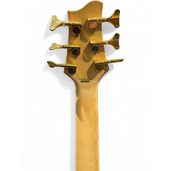 Used Brice 6 string fretless bass satin burgundy Electric Bass Guitar