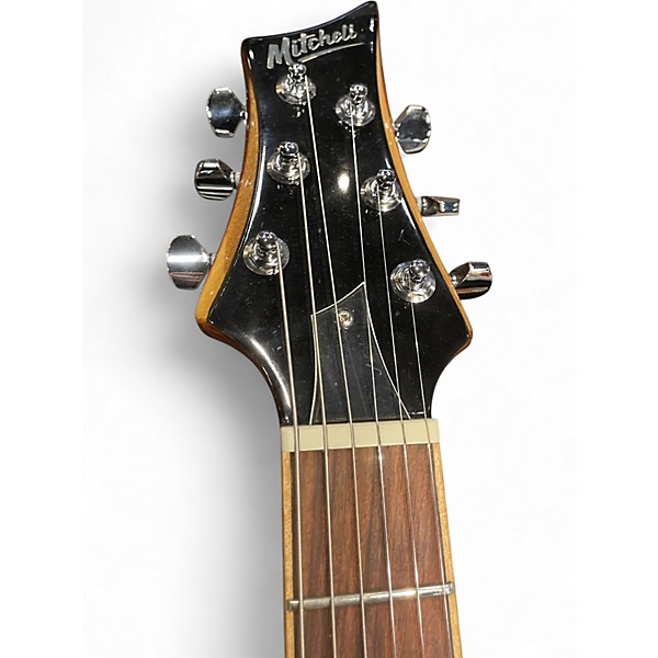 Used Mitchell MS450 WIDOW BLACK BURST Solid Body Electric Guitar
