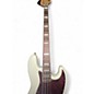 Used Squier 40th Anniversary Jazz Bass Gold Edition Olympic White Electric Bass Guitar