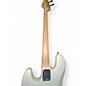 Used Squier 40th Anniversary Jazz Bass Gold Edition Olympic White Electric Bass Guitar
