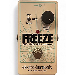 Used Electro-Harmonix Freeze Sound Retainer Compression Effect Pedal