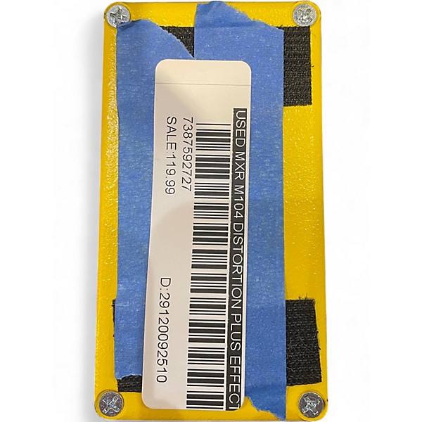 Used MXR M104 Distortion Plus Effect Pedal