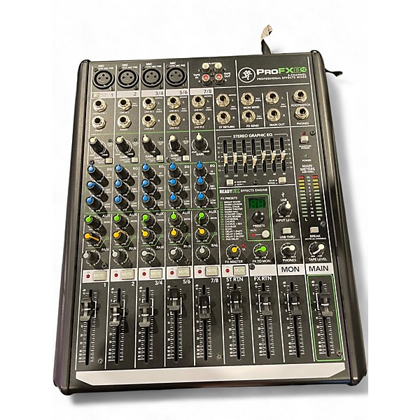 Used Mackie PROFX8 Unpowered Mixer