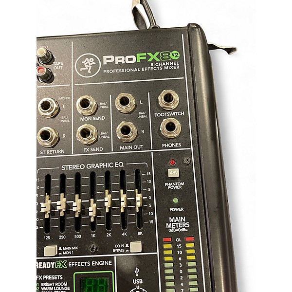 Used Mackie PROFX8 Unpowered Mixer