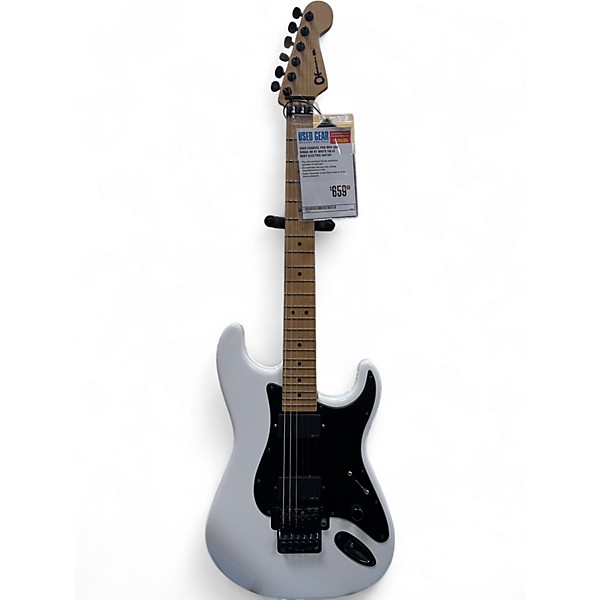 Used Charvel Pro Mod San Dimas HH HT white Solid Body Electric Guitar