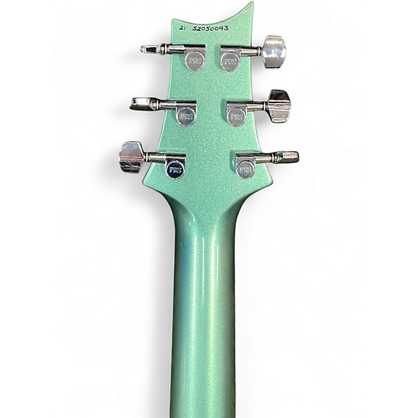 Used 2021 PRS S2 Vela semi hollowbody FROST GREEN Hollow Body Electric Guitar