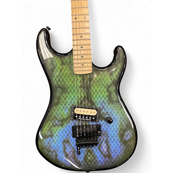 Used 2021 Kramer baretta CUSTOM Snakeskin Solid Body Electric Guitar