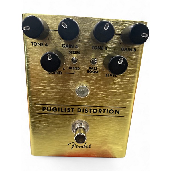 Used Fender PUGILIST DISTORTION Effect Pedal