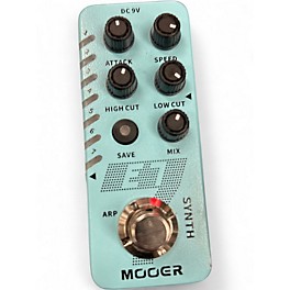 Used Mooer e7 synth Effect Pedal