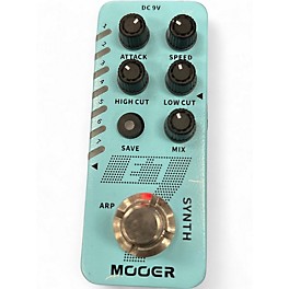Used Mooer e7 synth Effect Pedal