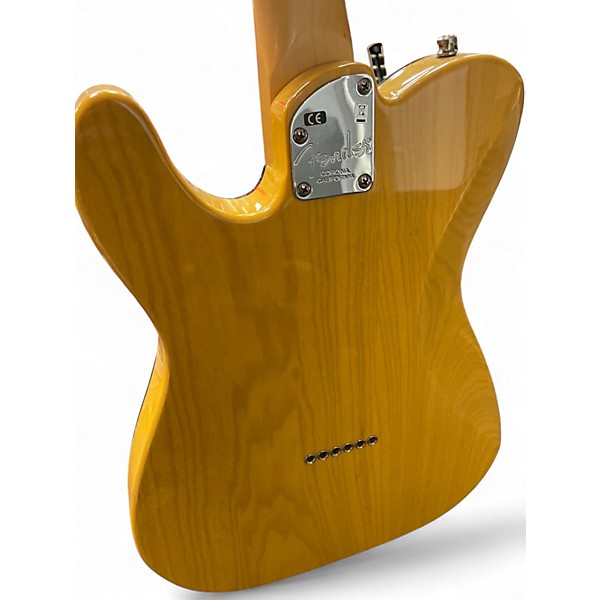 Used 2015 Fender American Elite Telecaster Butterscotch Blonde Solid Body Electric Guitar