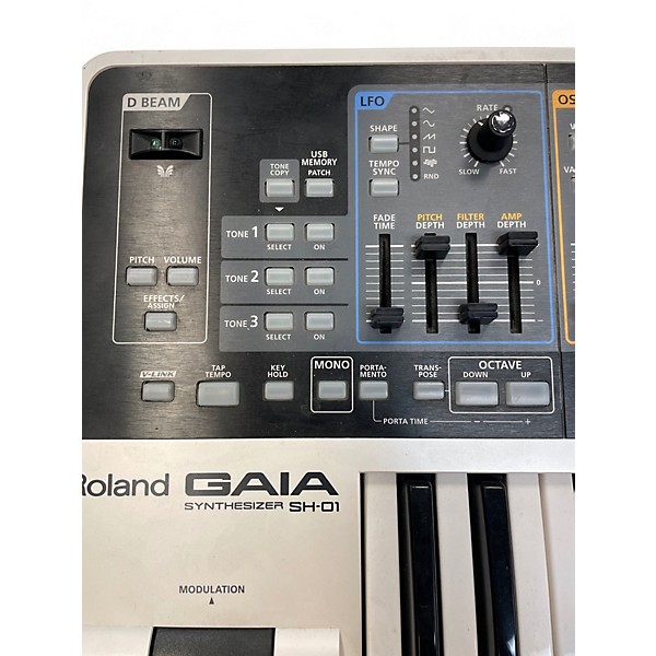 Used Roland Gaia SH01 37 Key Synthesizer