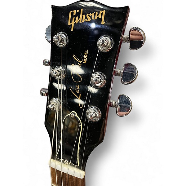 Used 2013 Gibson Les Paul Studio Deluxe II Wine Red Solid Body Electric Guitar