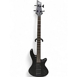 Used Schecter Guitar Research stealth 4 Satin Black Electric Bass Guitar