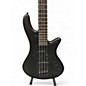 Used Schecter Guitar Research stealth 4 Satin Black Electric Bass Guitar