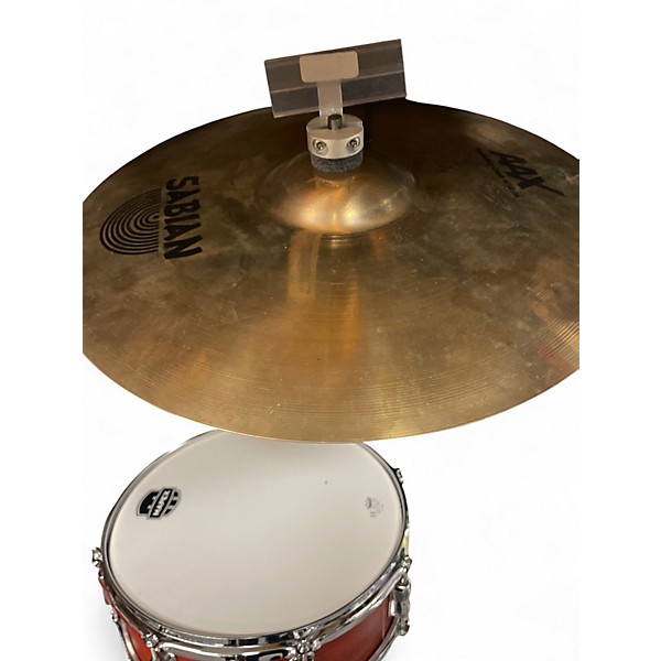 Used SABIAN 14in aax recording crash Cymbal