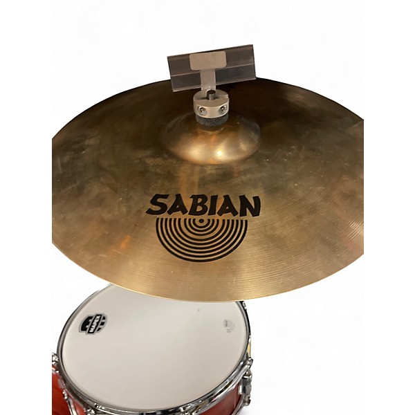 Used SABIAN 14in aax recording crash Cymbal