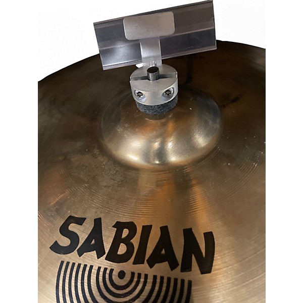 Used SABIAN 14in aax recording crash Cymbal