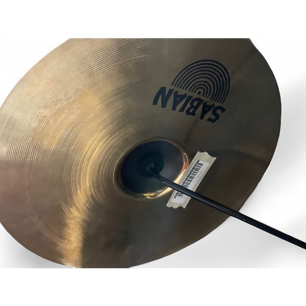 Used SABIAN 14in aax recording crash Cymbal