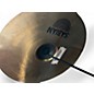 Used SABIAN 14in aax recording crash Cymbal
