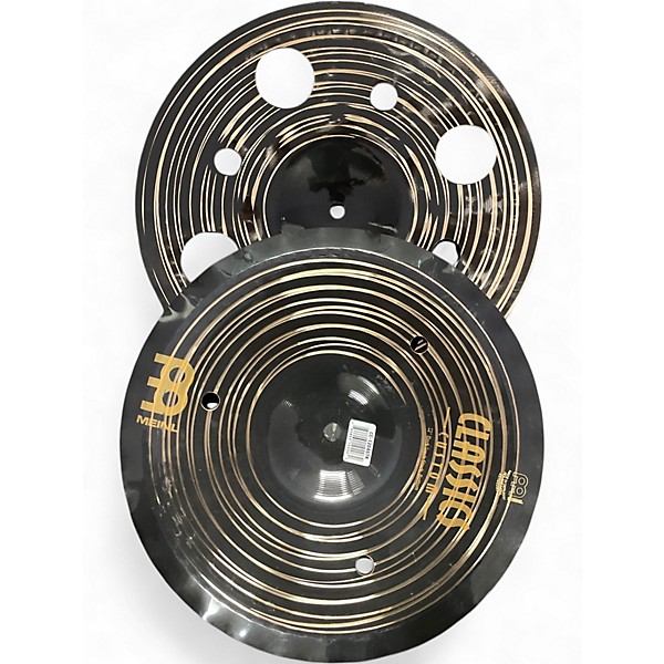 Used MEINL 12in DARK TRASH STACK Cymbal