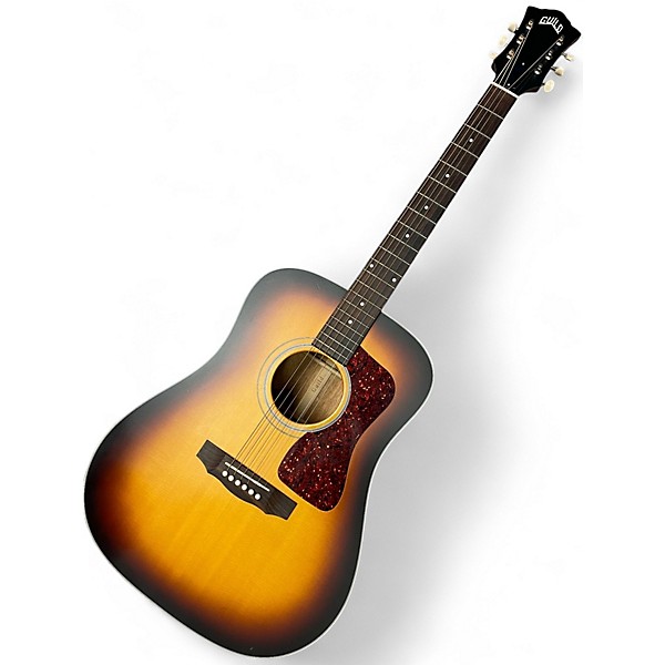 Used 2019 Guild D40 Sunburst Acoustic Guitar