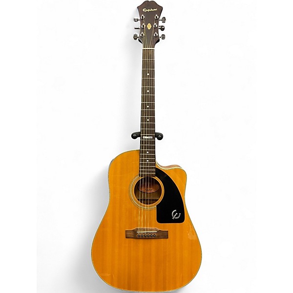 Used Epiphone AJ30CE MAHOGANY NAMahogany NaturalURAL Acoustic Electric Guitar