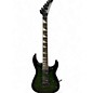 Used Jackson JS32TQ Dinky Trans Green Burst Solid Body Electric Guitar thumbnail