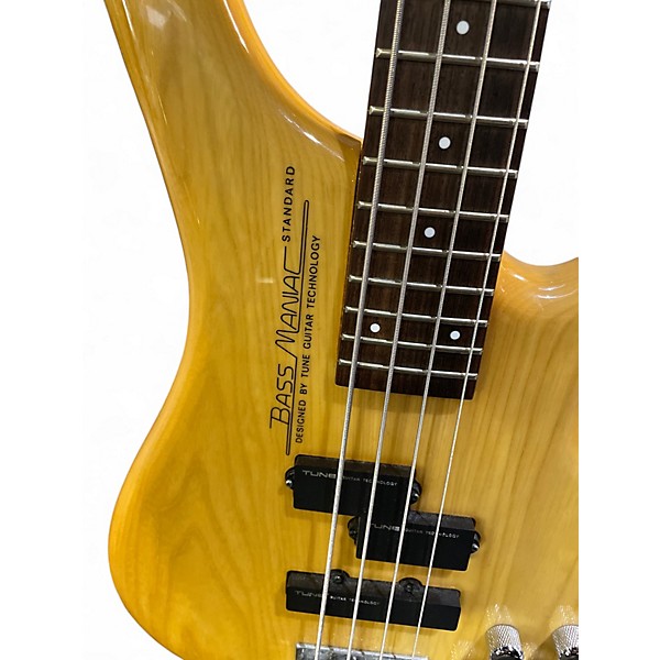 Used Tune BASS MANIAC STANDARD Natural Electric Bass Guitar