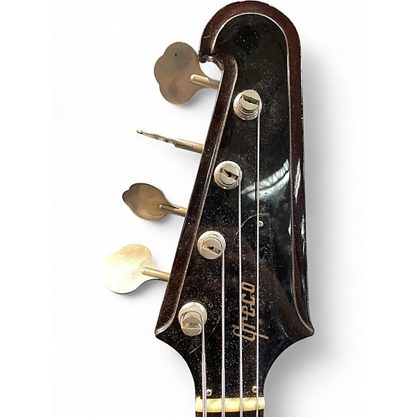Used Greco Thunderbird Clone Vintage Sunburst Electric Bass Guitar