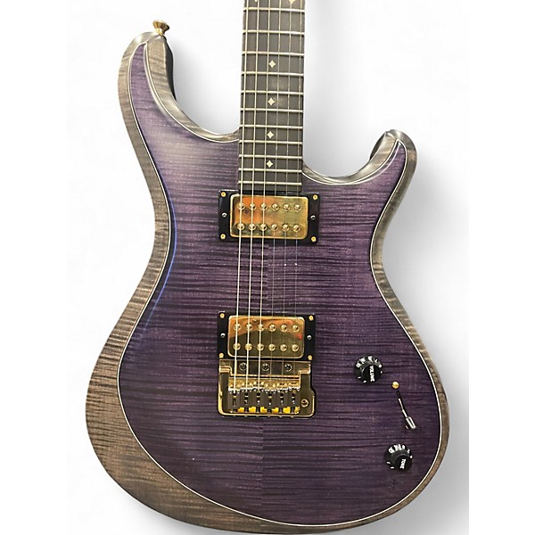 Used 2021 Knaggs Severn Tier 1 Trans Purple Solid Body Electric Guitar