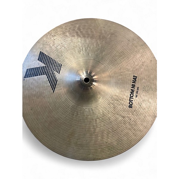 Used Zildjian 14in K Hi Hat Pair Cymbal