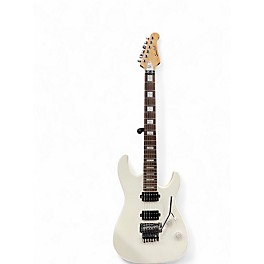 Used Sawtooth ST-M24 Pearl White Solid Body Electric Guitar