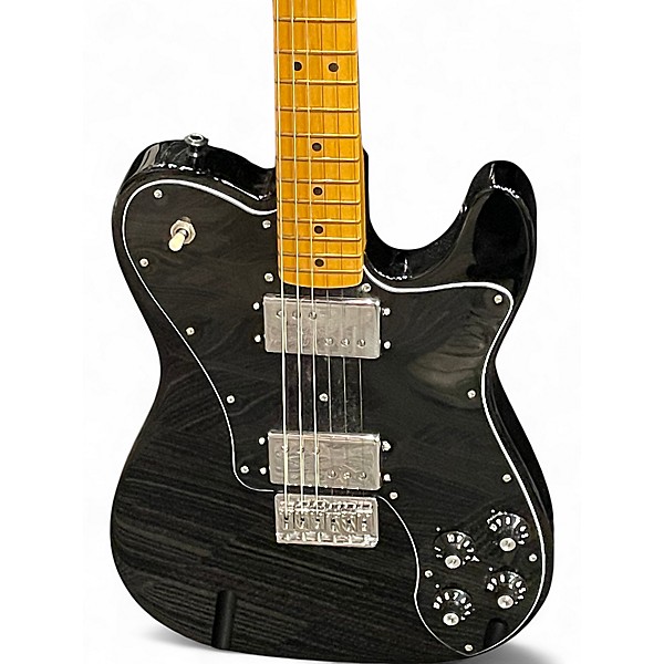 Used Fender AMERICAN VINTAGE II 1975 TELE DELUXE Black Solid Body Electric Guitar