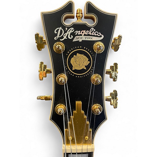 Used D'Angelico DAPSSGDAB Natural Hollow Body Electric Guitar