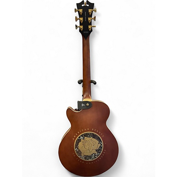 Used D'Angelico DAPSSGDAB Natural Hollow Body Electric Guitar