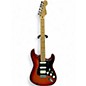 Used Fender Player Stratocaster HSS Plus Top Aged Cherry Burst Solid Body Electric Guitar thumbnail