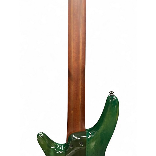 Used Ibanez SR875 Ocean Turquoise Electric Bass Guitar