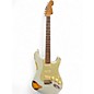 Used Fender Custom shop 61 stratocaster heavy relic super faded aged sonic blue over  3 color sunburst Solid Body Electric Guitar thumbnail
