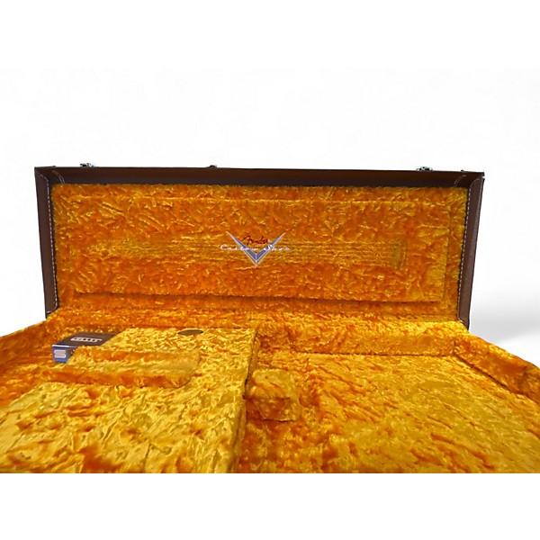 Used Fender Custom shop 61 stratocaster heavy relic super faded aged sonic blue over  3 color sunburst Solid Body Electric...