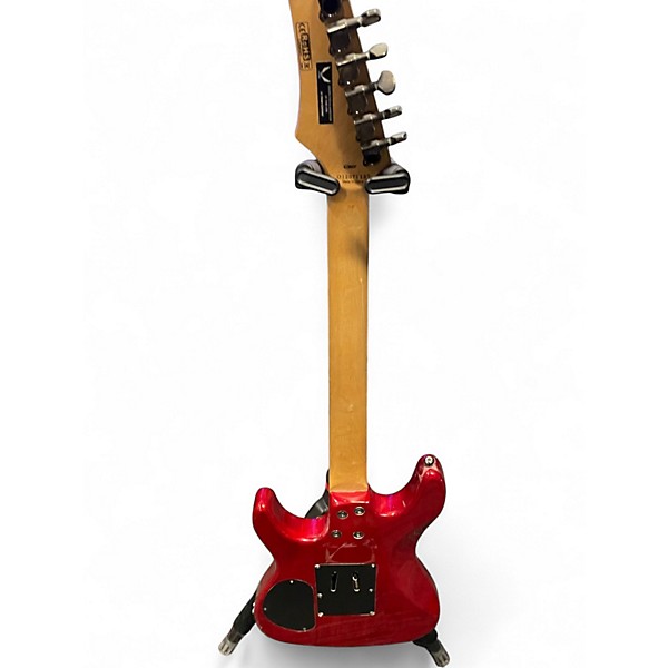 Used Dean C350F Trans Red Solid Body Electric Guitar