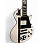 Used ESP LTD James Hetfield Signature Iron Cross White Solid Body Electric Guitar thumbnail
