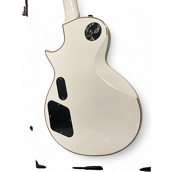 Used ESP LTD James Hetfield Signature Iron Cross White Solid Body Electric Guitar