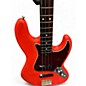 Used 1990s Fender MIJ 62 REISSUE JAZZ BASS STACK KNOB FIESTA RED Electric Bass Guitar thumbnail