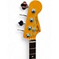 Used 1990s Fender MIJ 62 REISSUE JAZZ BASS STACK KNOB FIESTA RED Electric Bass Guitar