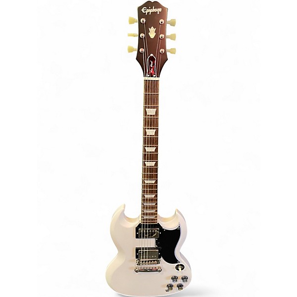 Used Epiphone 1961 Les Paul SG Standard Classic White Solid Body Electric Guitar