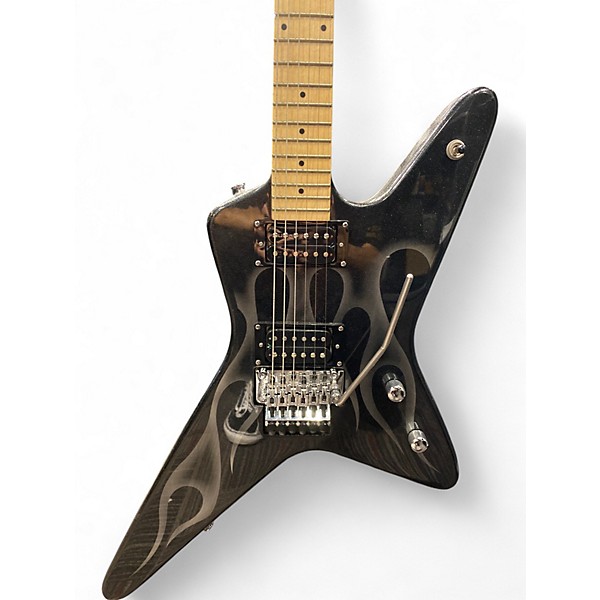 Used Kramer TRACII GUNS GUNSTAR VOYAGER BLACK METALLIC Solid Body Electric Guitar