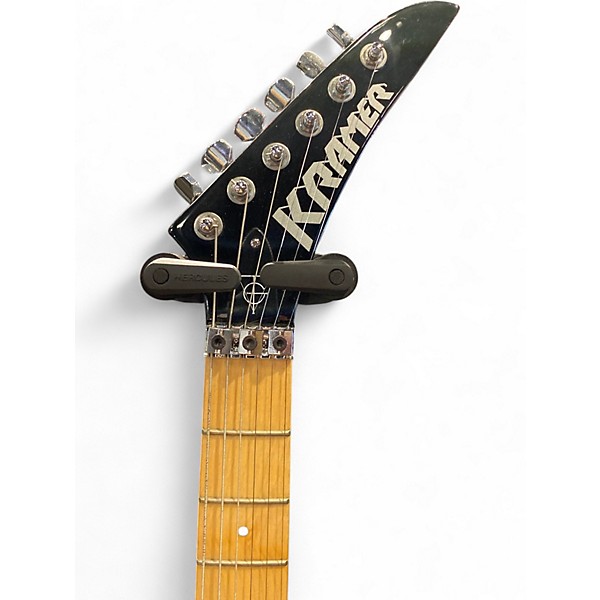 Used Kramer TRACII GUNS GUNSTAR VOYAGER BLACK METALLIC Solid Body Electric Guitar