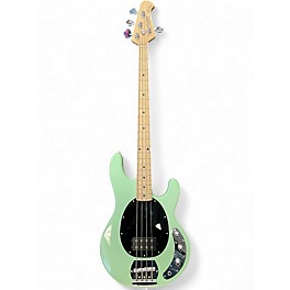 Used Sterling by Music Man STINGRAY 4 Surf Green Electric Bass Guitar