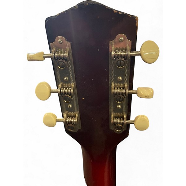 Vintage 1960s Harmony Rocket burst Hollow Body Electric Guitar